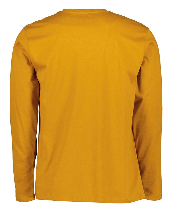 BLUE SEVEN Shirt Heren Oker Geel