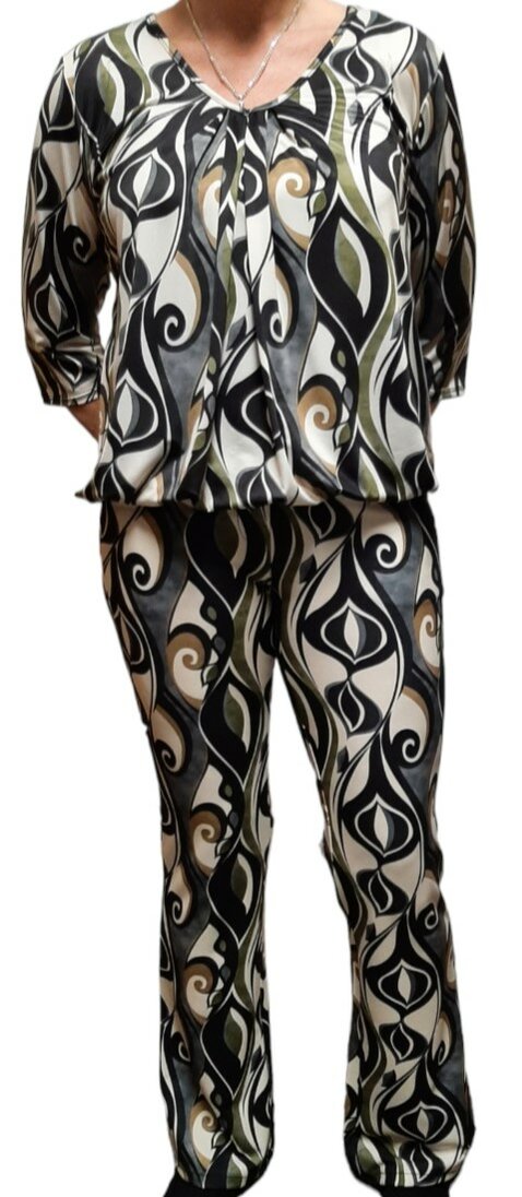 IZ NAIZ Flair Pants Dames Groen