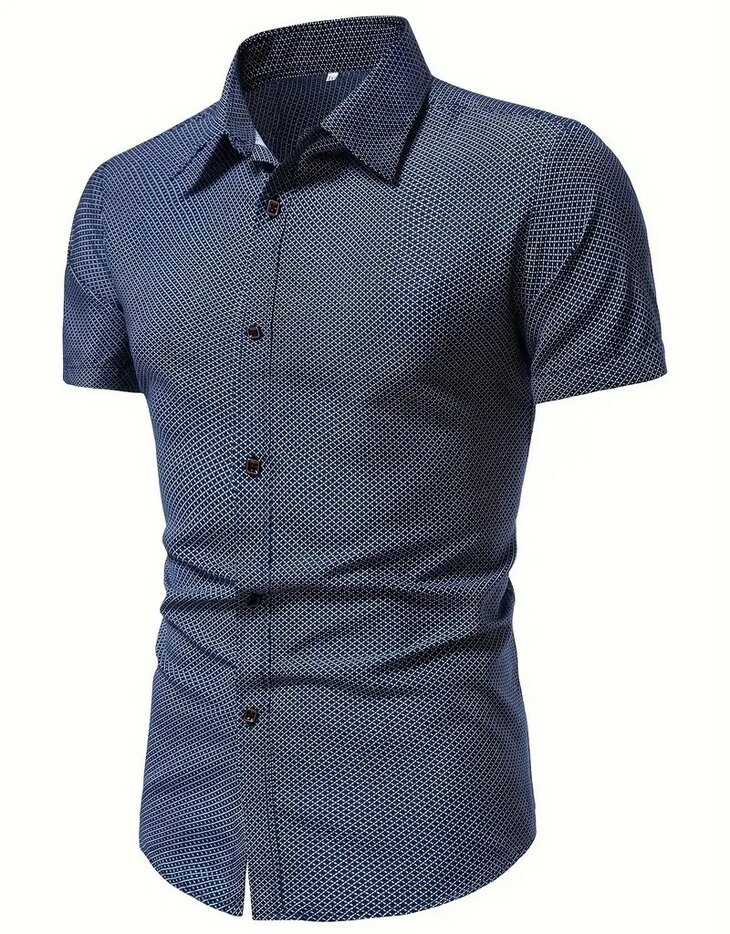 Blouse Heren Donkerblauw 