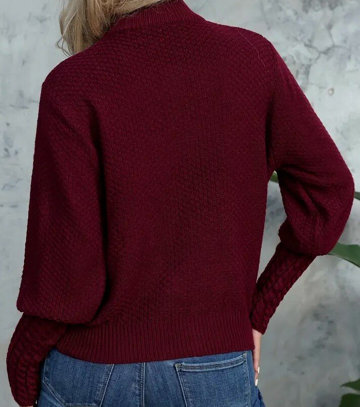 Trui Dames Bordeaux, maat XL