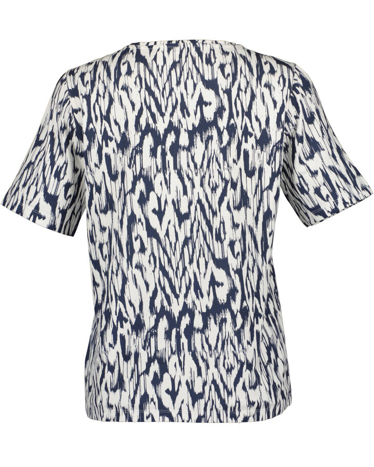 BLUE SEVEN Tshirt DonkerBlauw / Wit