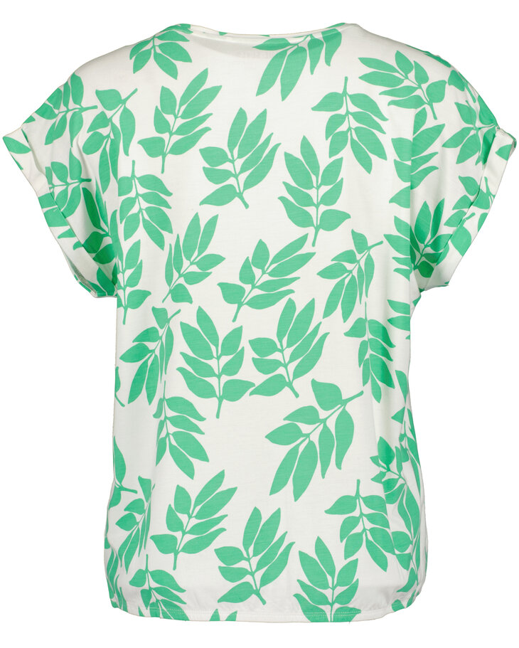 BLUE SEVEN Tshirt Groen / Wit