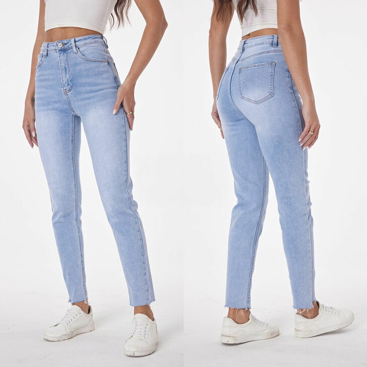 Skinny Jeans Lichtblauw