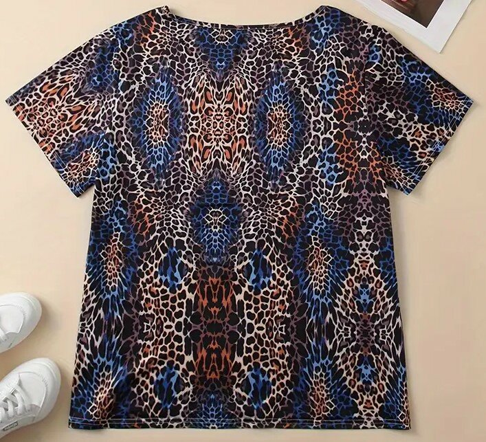 Panter Tshirt Blauw
