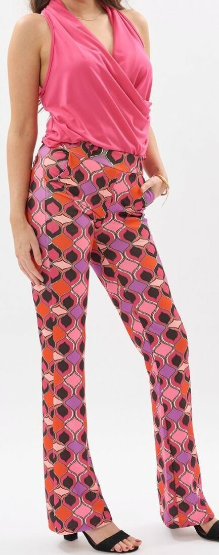 IZ NAIZ Flared Broek Retro Style