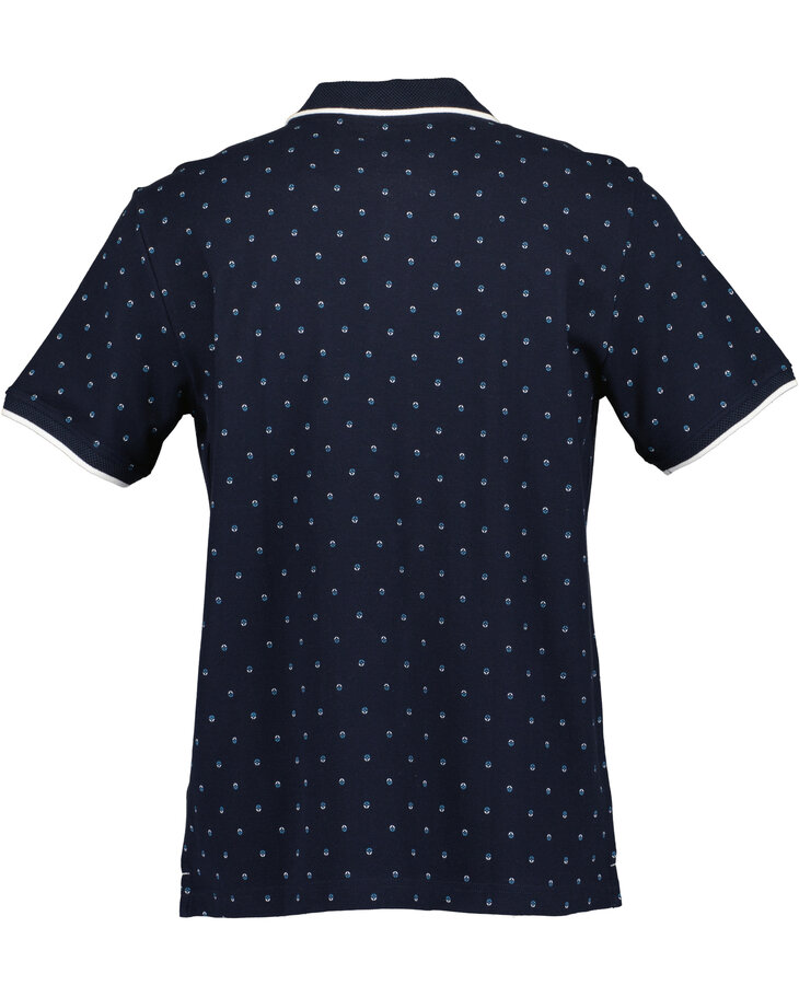BLUE SEVEN Polo Tshirt Donkerblauw