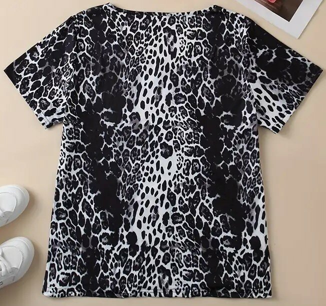 Tshirt Panter ZWART