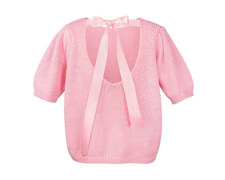 Truitje met Strik Achter Roze