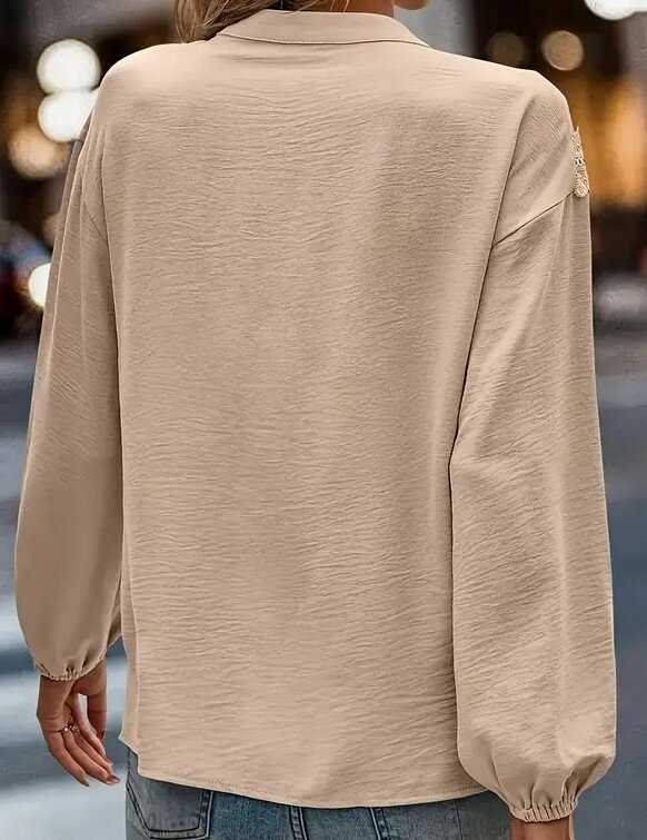 Blouse dames Taupe