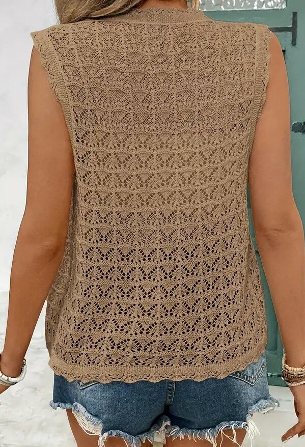 Gilet Taupe