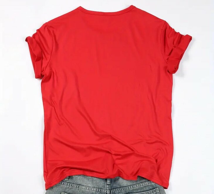 Tshirt Dames Milano ROOD