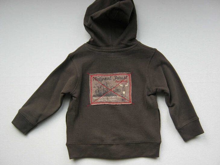 Blue Seven Vest Baby Jongens Bruin Maat 74