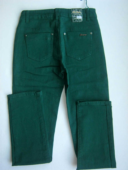 Gekleurde Skinny 5101P Groen, maat 42