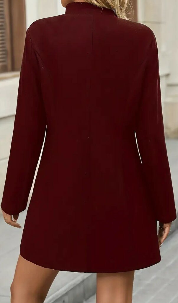 Winterjas Bordeaux Rood