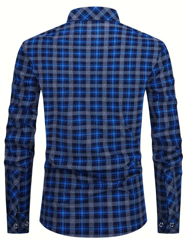 Overhemd / blouse Heren Blauw