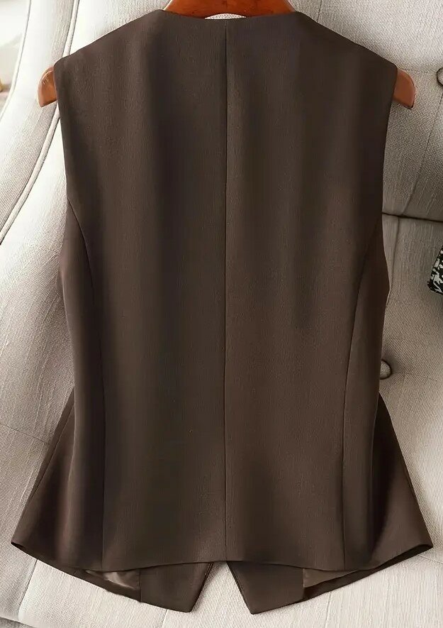 Gilet Donkerbruin, maat XXL