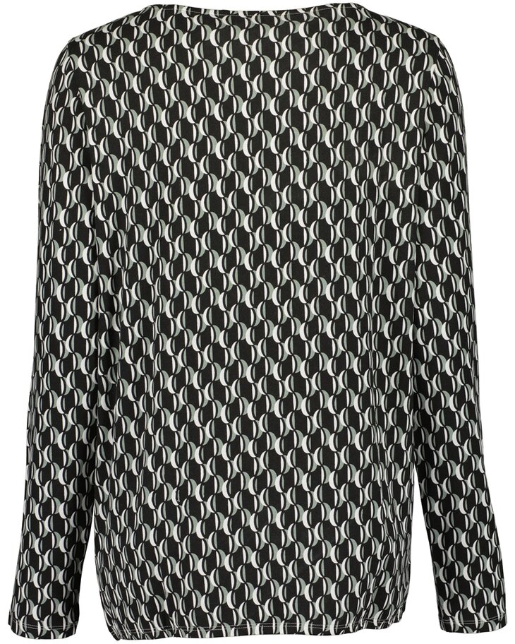 Blue Seven Shirt Zwart/Groen