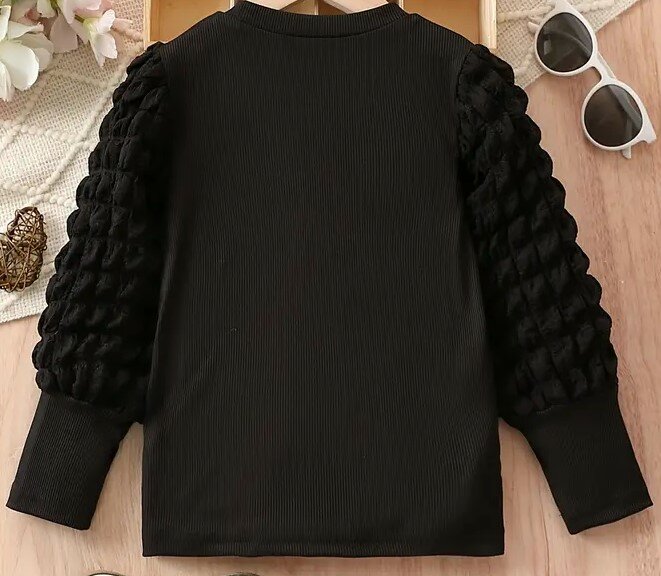 Trui of Pullover Meisjes Zwart