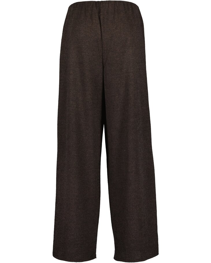 BLUE SEVEN Wijde Broek DONKERBRUIN