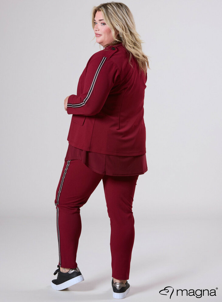 MAGNA Taped Short Sailor Jacket WIJNROOD