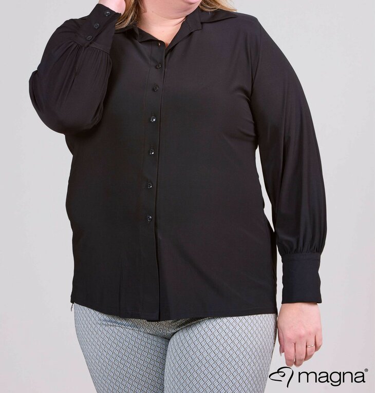 MAGNA Blouse Zwart