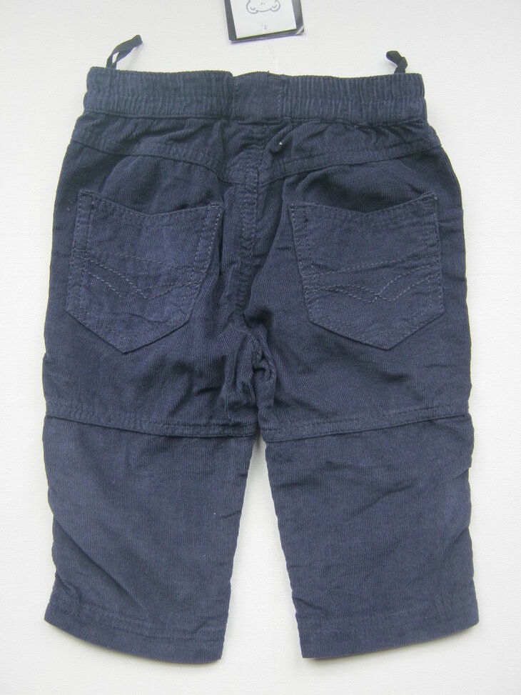 Blue Seven Rib Broek Jongens Donkerblauw