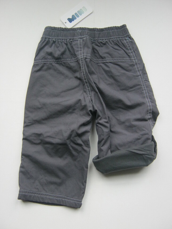 Max Collection Broek Jongens Antraciet, maat 74