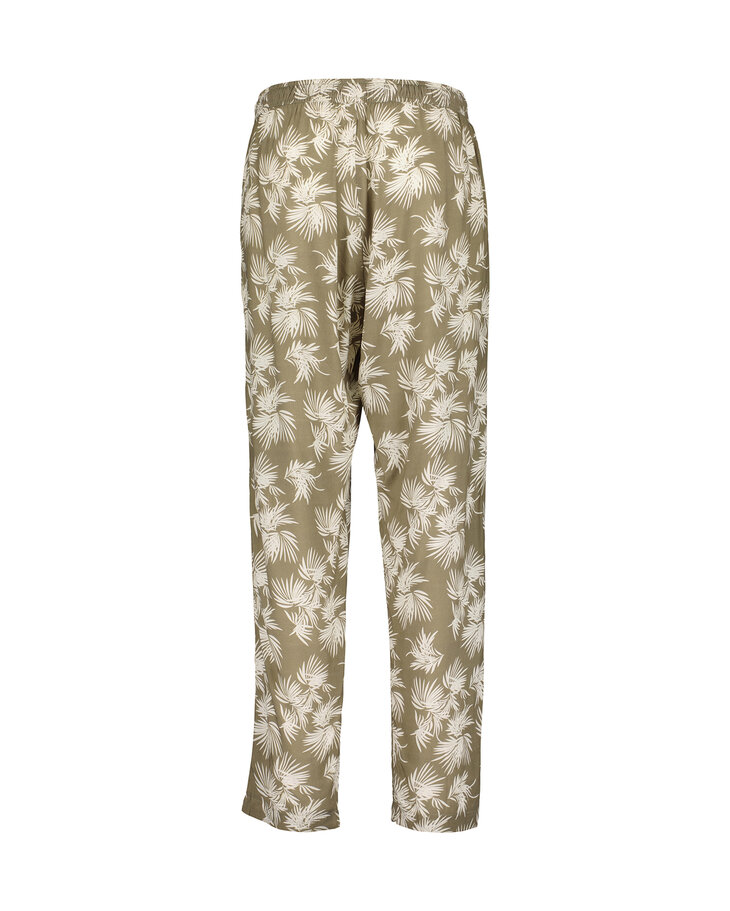 BLUE SEVEN dames broek OLIJFGROEN