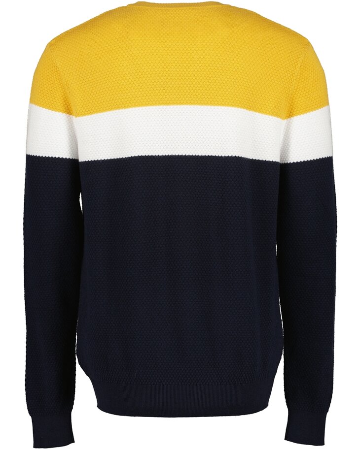 BLUE SEVEN Heren Pullover Donkerblauw