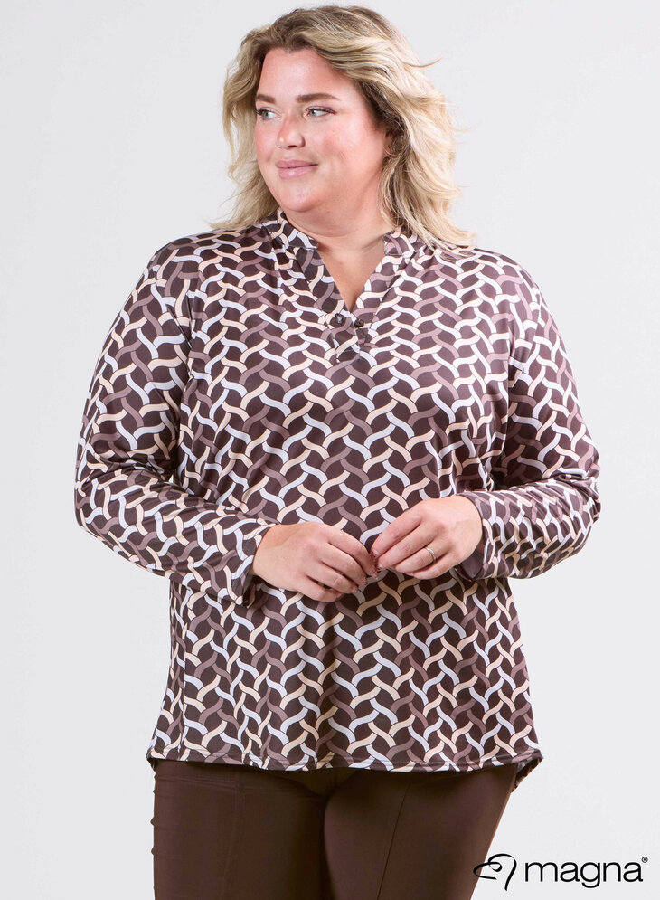 MAGNA Longsleeve / top, maat 52/54
