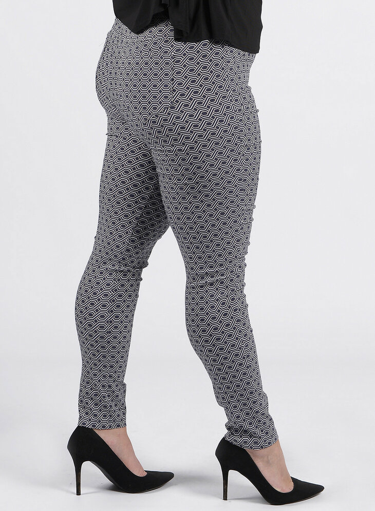 MAGNA Broek Grijs, met print