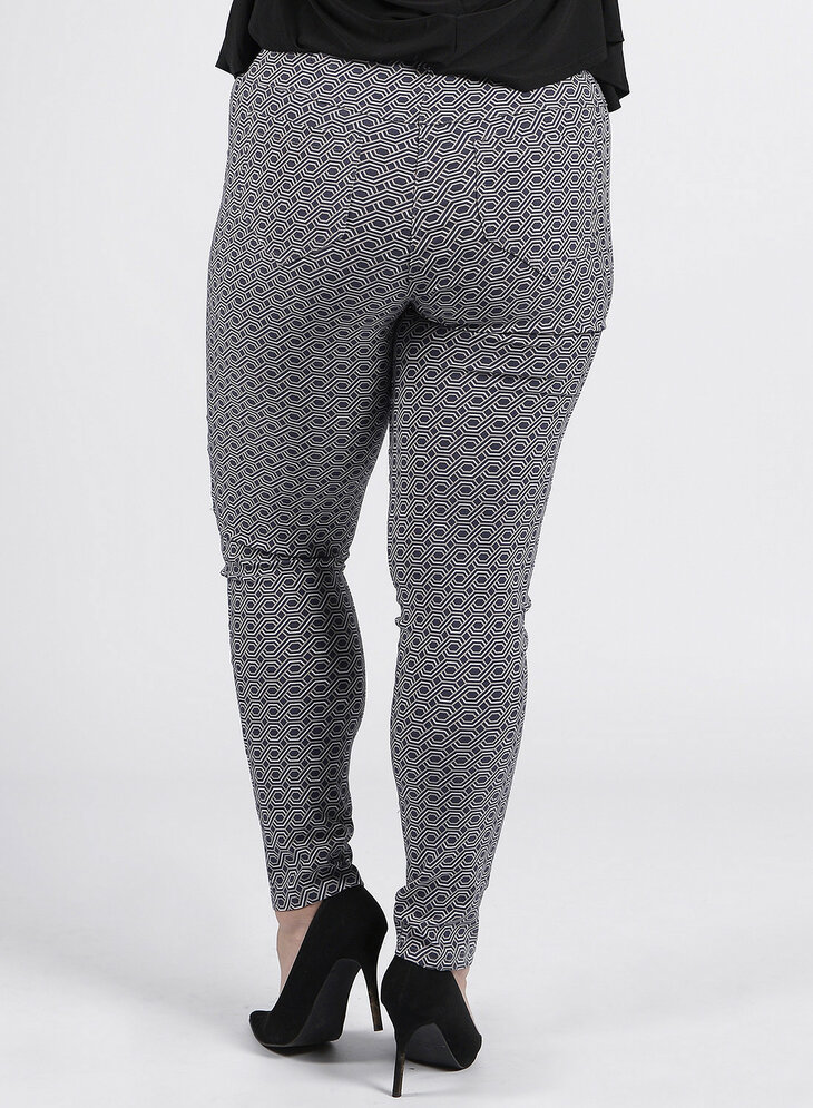 MAGNA Broek Grijs, met print
