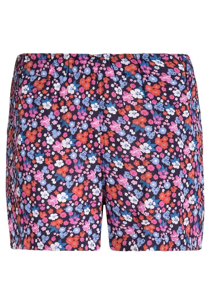 Blue Seven Short Bloemen Meisjes Blauw