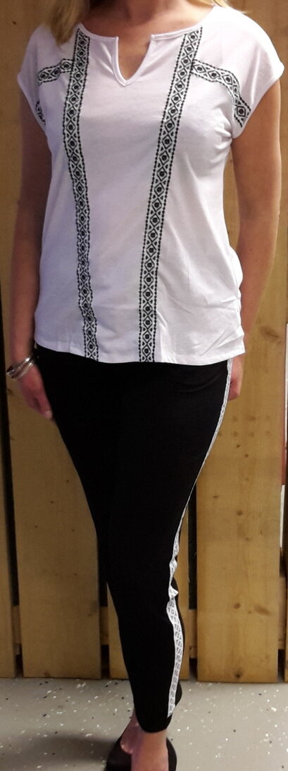 Blue Seven Blouse Dames Wit